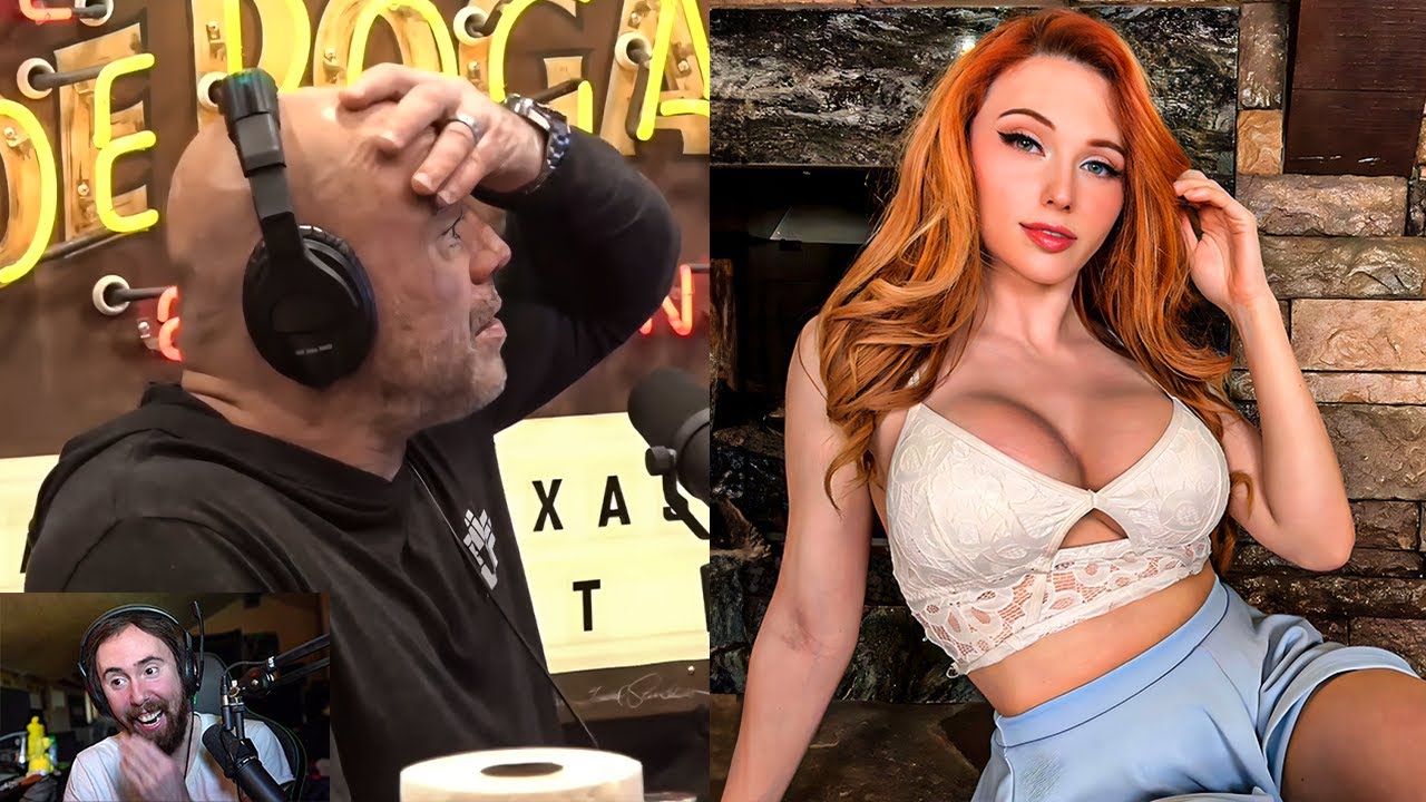 Joe Rogan Finds Out Amouranth Made $57 Million on OF