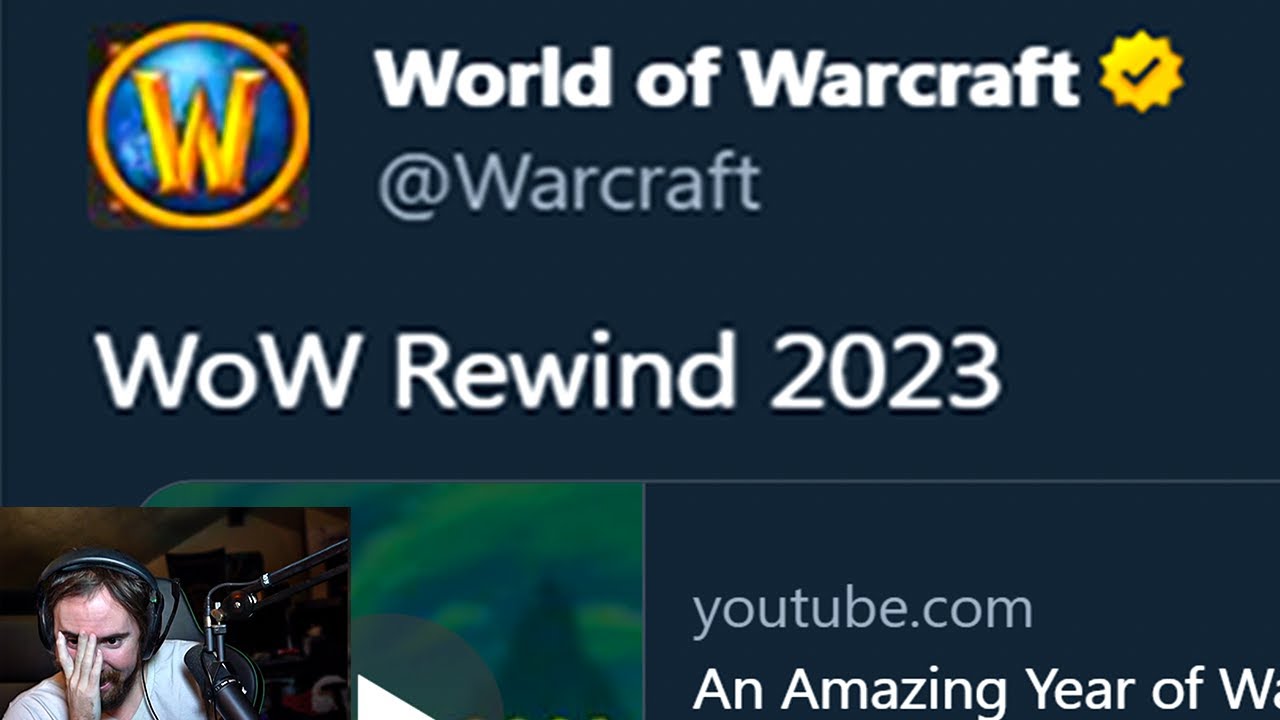 Surely Blizzard included Asmon in the WoW Rewind..