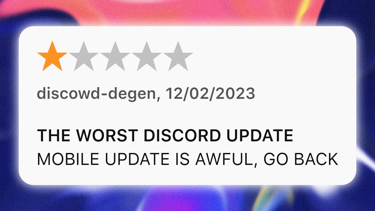 Discord's Best Mobile Update!