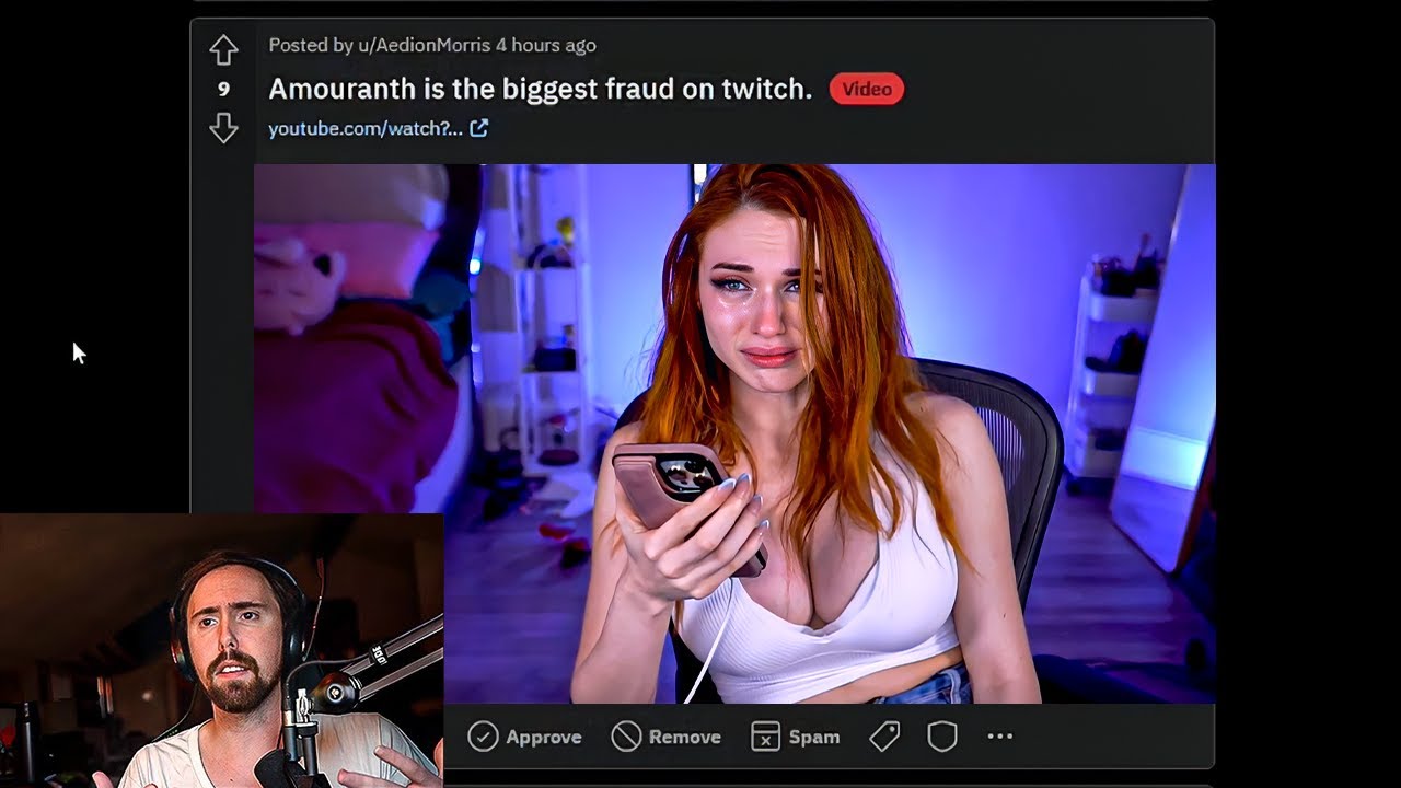 Exposed: Amouranth’s Twitch Fraud