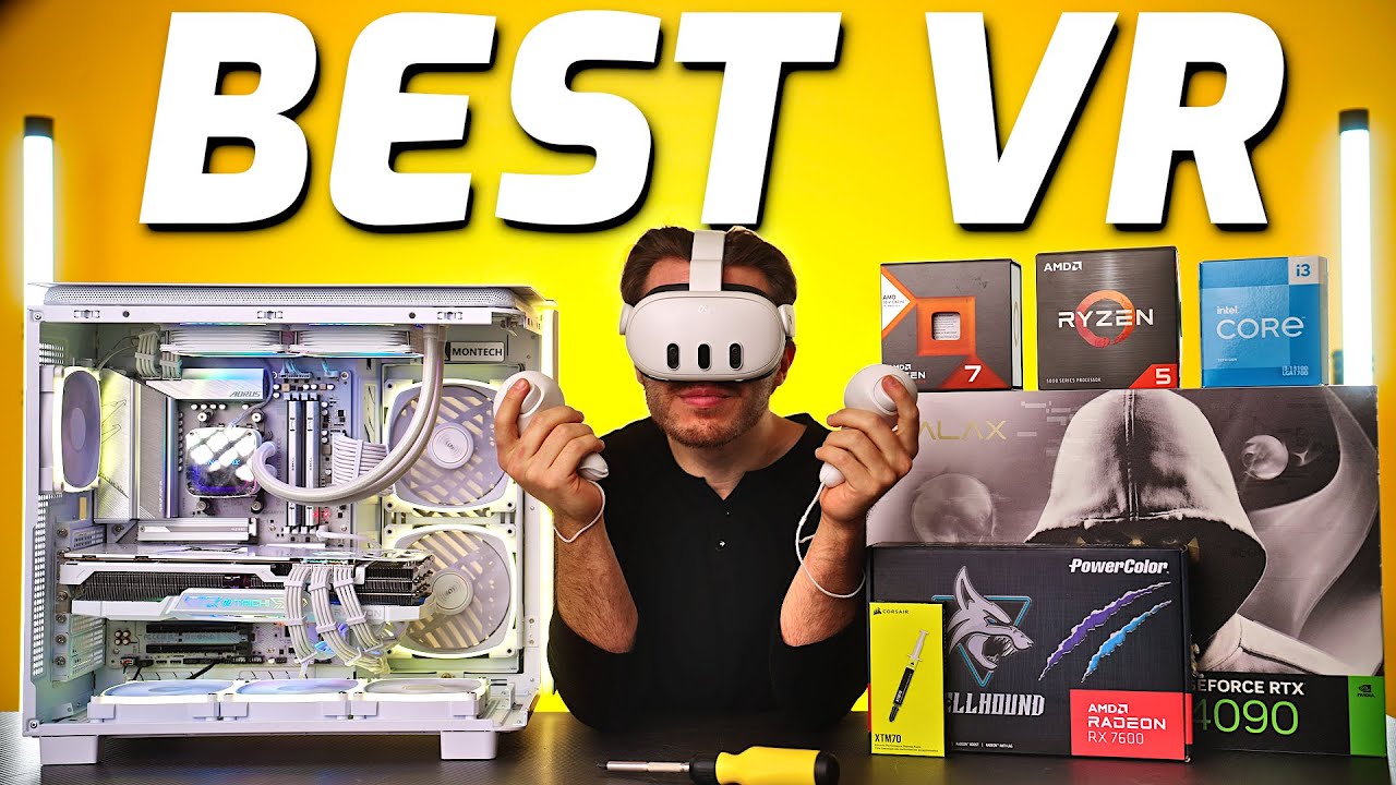 The BEST 👑 PC Builds for VR Gaming in 2024! - Ft. Meta Quest 3