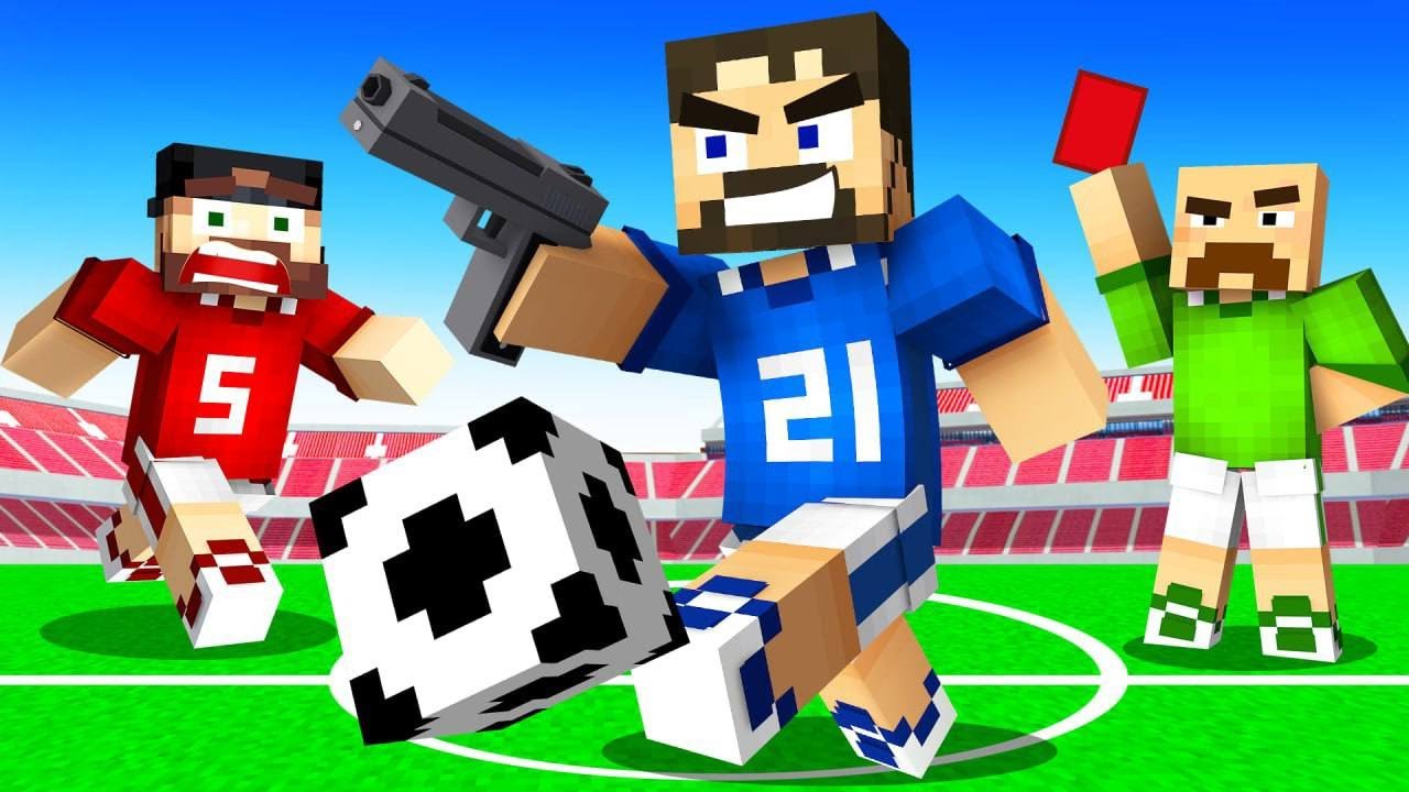 Minecraft Soccer Showdown!