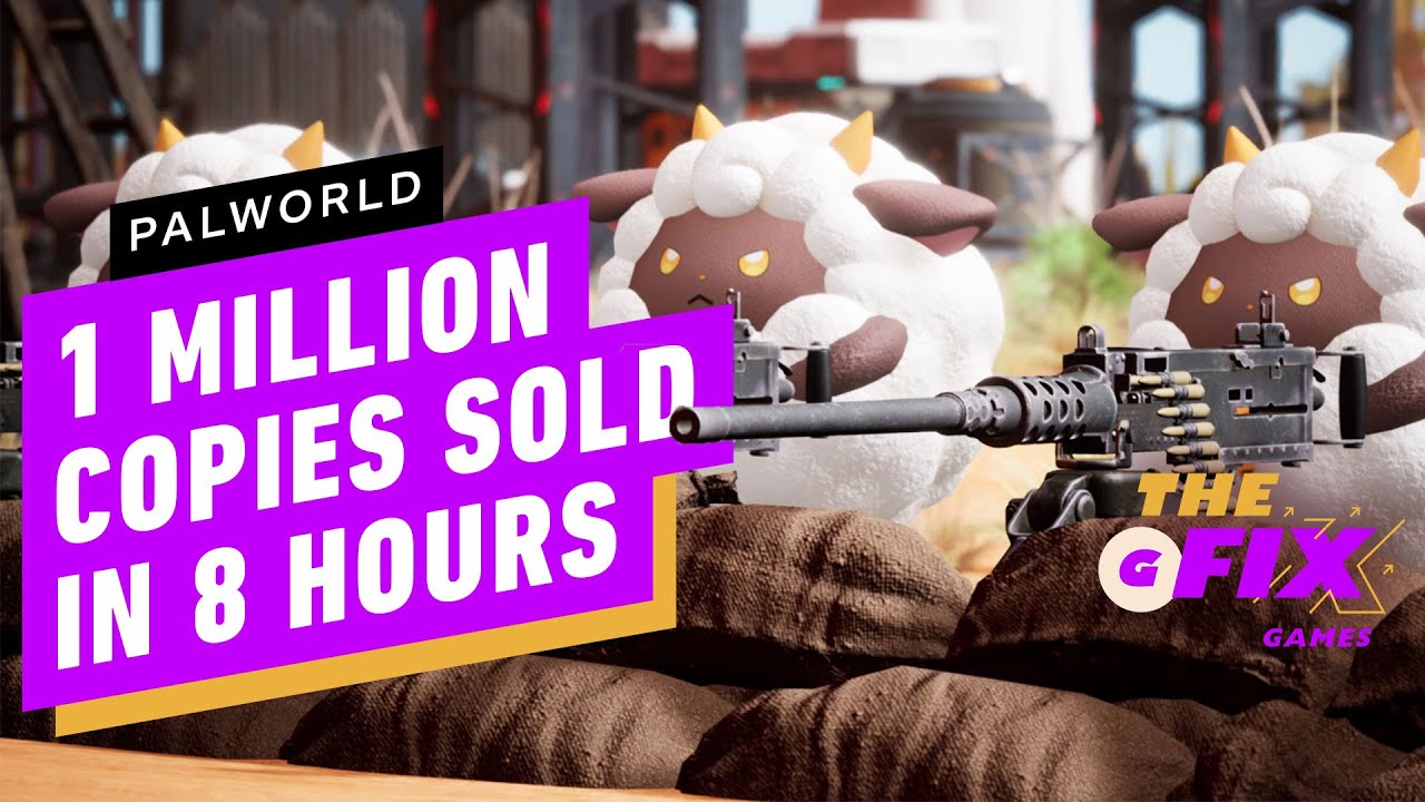 Palworld: 1 Million Copies Sold in 8 Hours