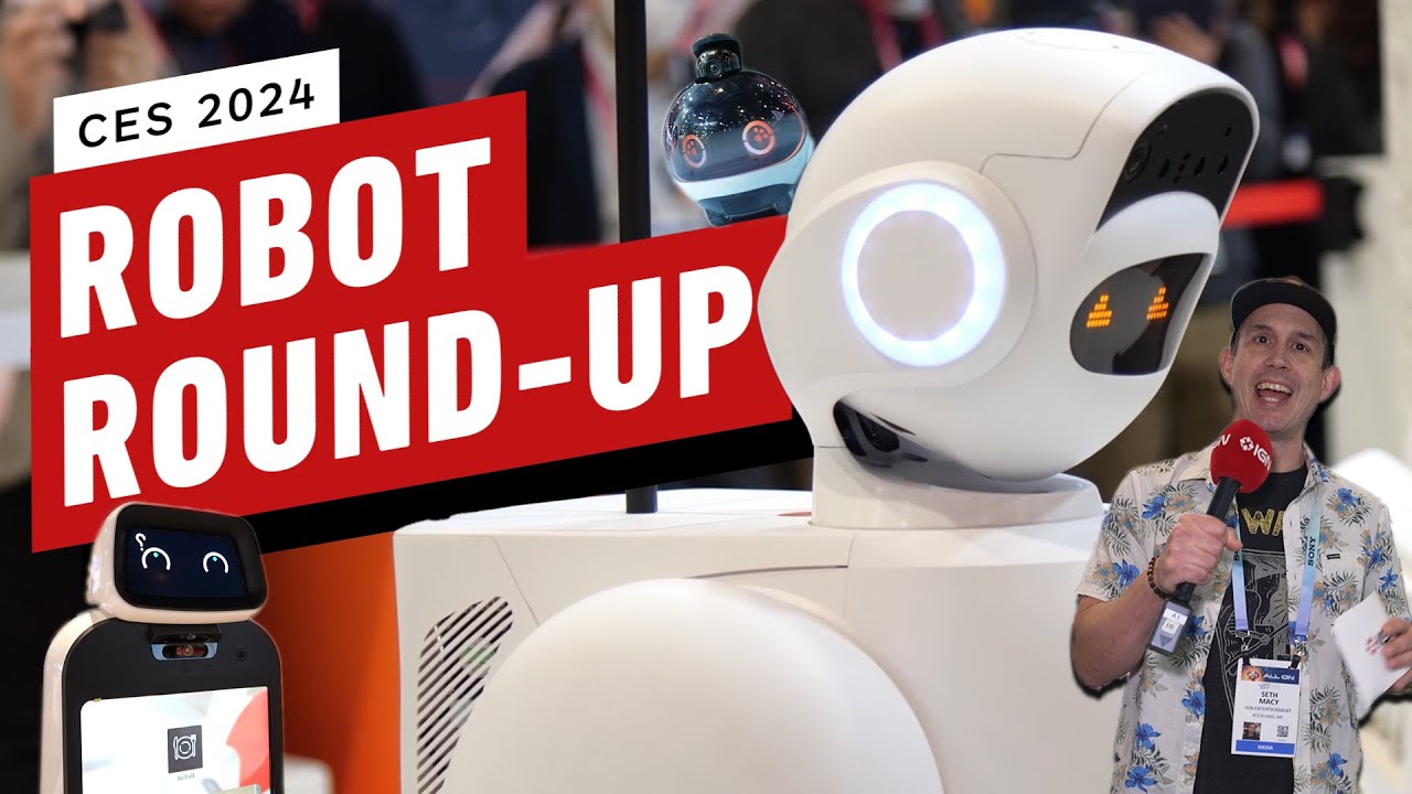 ROFL! Crazy Robots Unveiled at CES 2024!