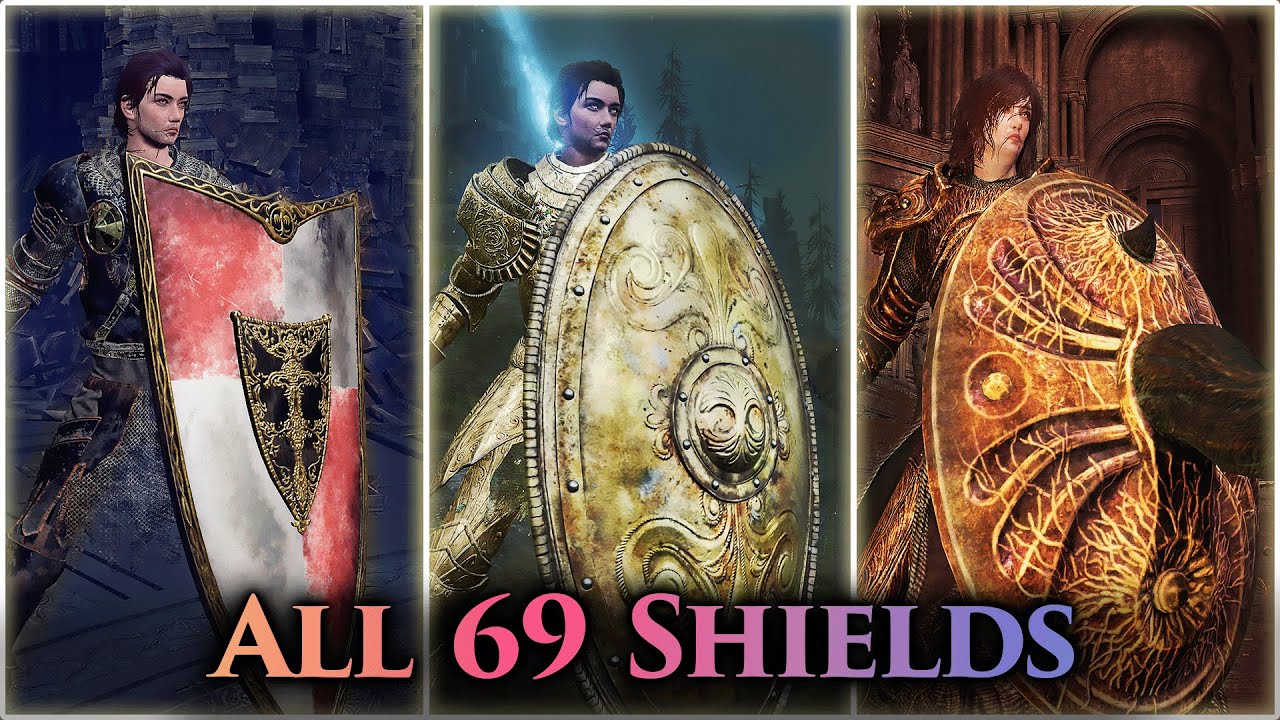 Ranking All 69 Elden Ring Shields From Worst To Best...