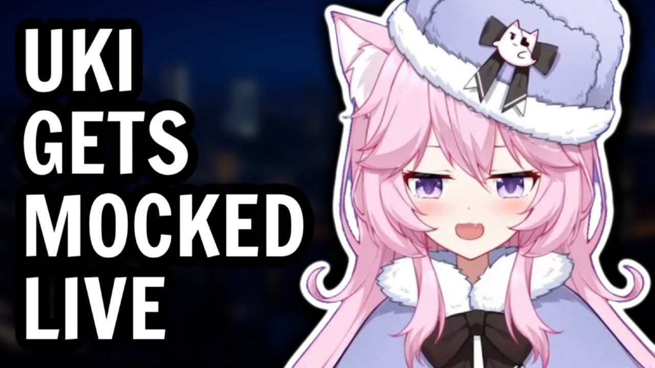 Vtuber Uki Roasted by Nyanners and Aethelstan