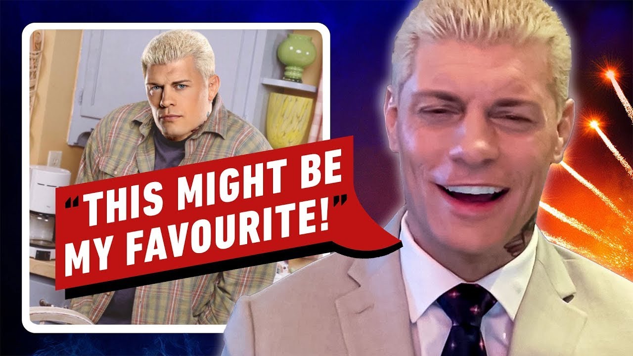 WWE Star Cody Rhodes Reacts to Memes
