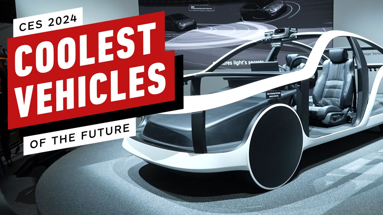 The Coolest Vehicles We Saw at CES 2024