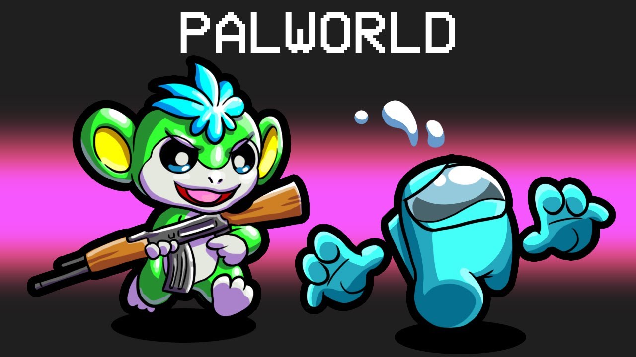 Crafting Palworld in Among Us