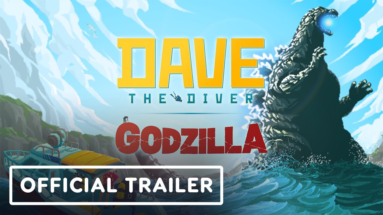 Dave the Diver vs. Godzilla DLC Trailer