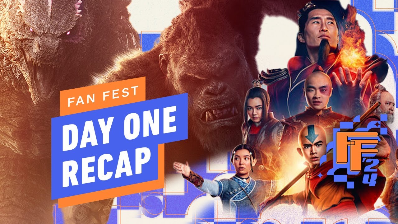Avatar: The Last Airbender, Godzilla x Kong: The New Empire, & More - Fan Fest Day 1 Recap