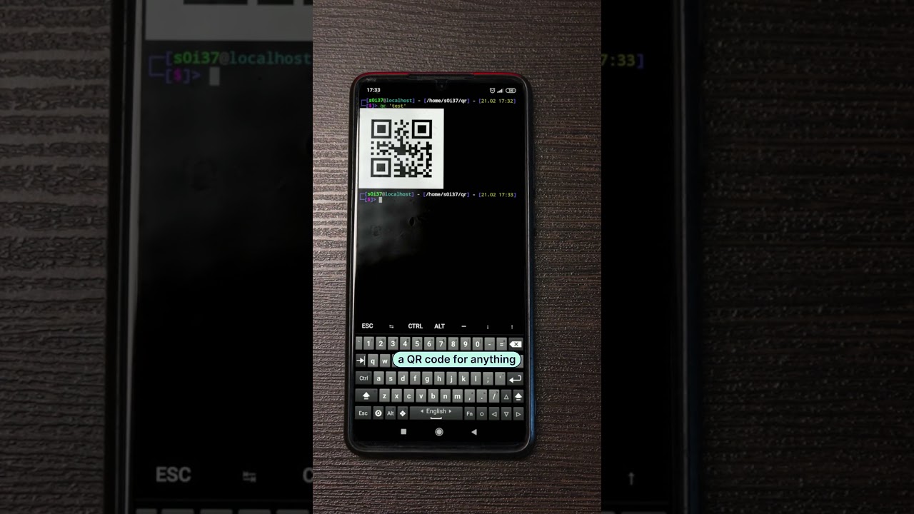 This Android can hack QR Code? #shorts