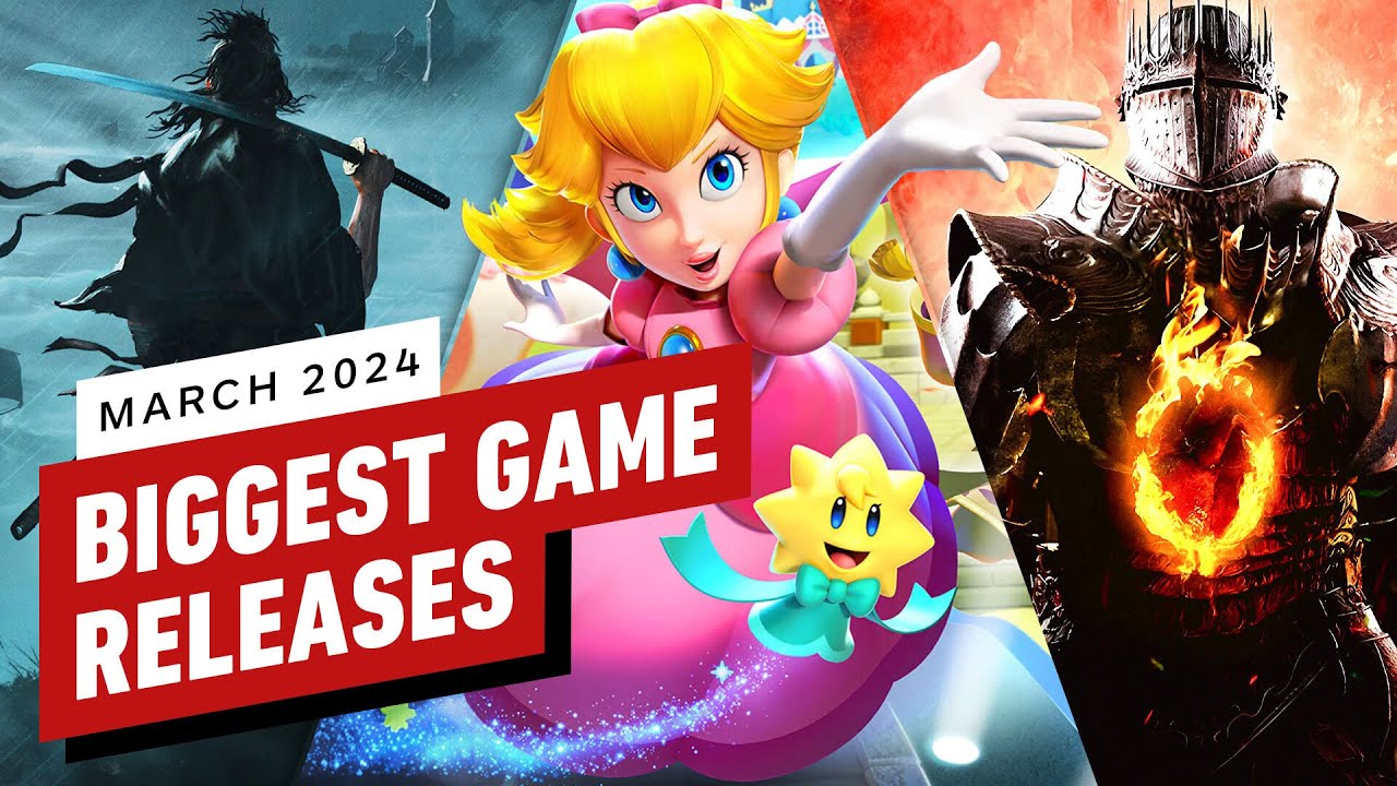 The Biggest Game Releases of March 2024