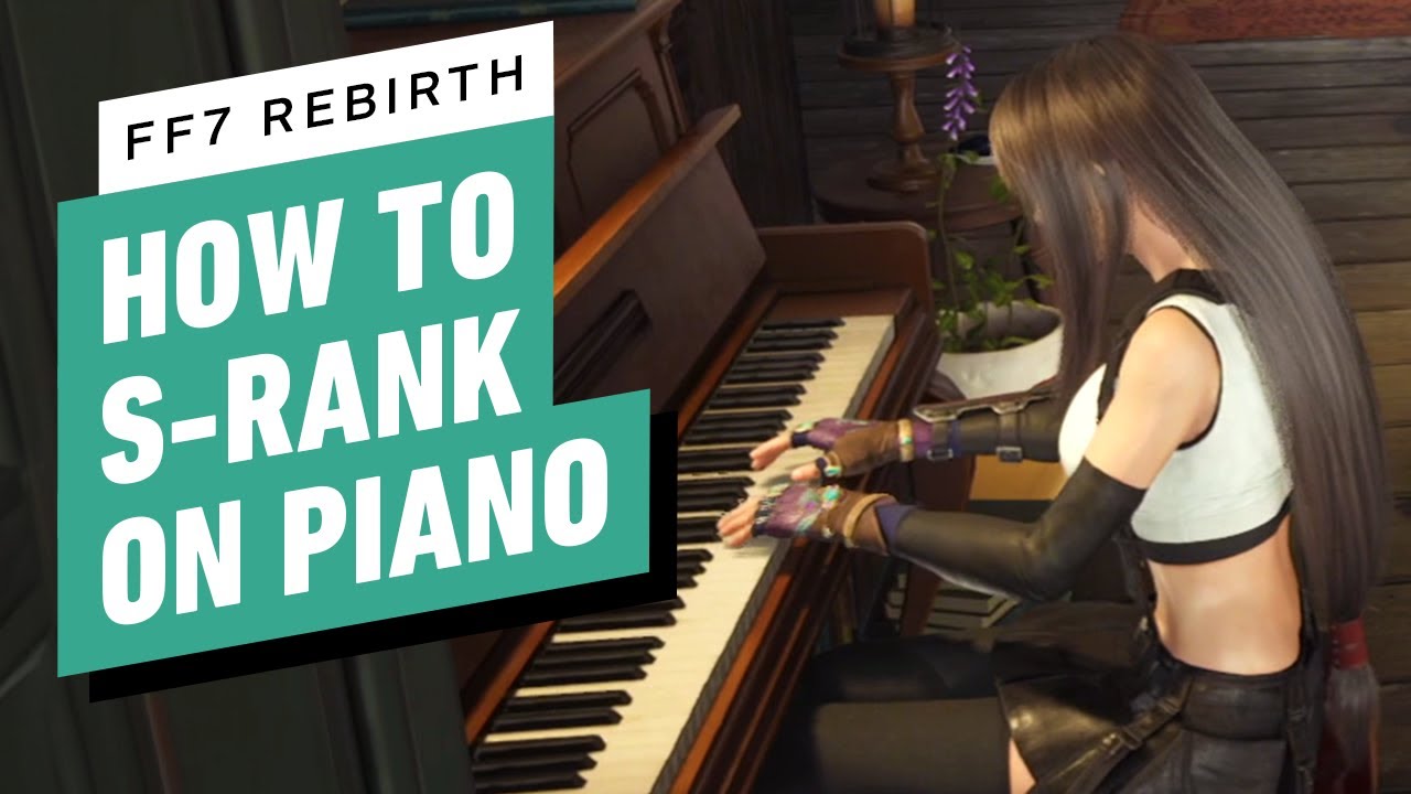 Mastering FF7 Rebirth: S-Ranks on Piano