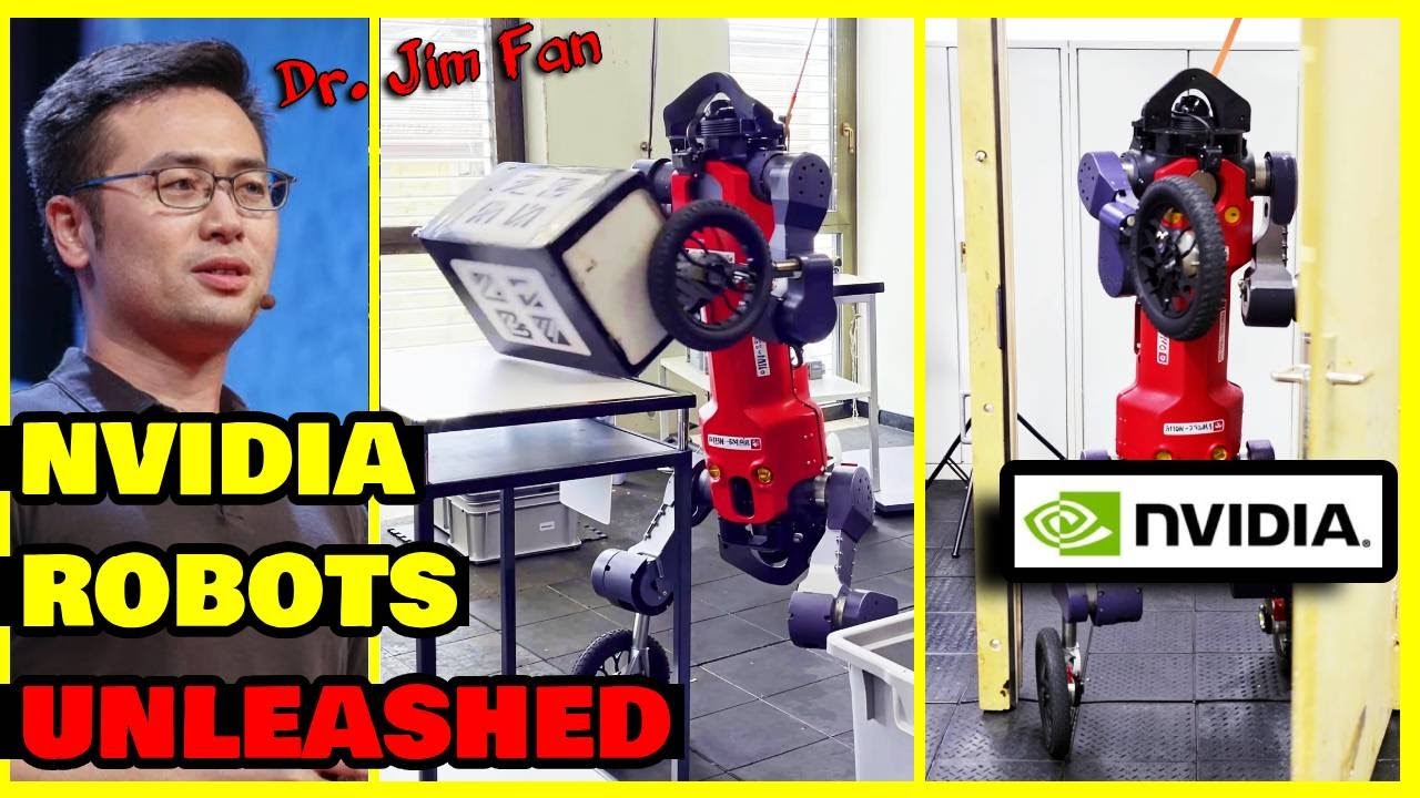 NVIDIAs new 'Foundation Agent' SHOCKS the Entire Industry! | Dr. Jim Fan, GR00T and Isaac Robotics