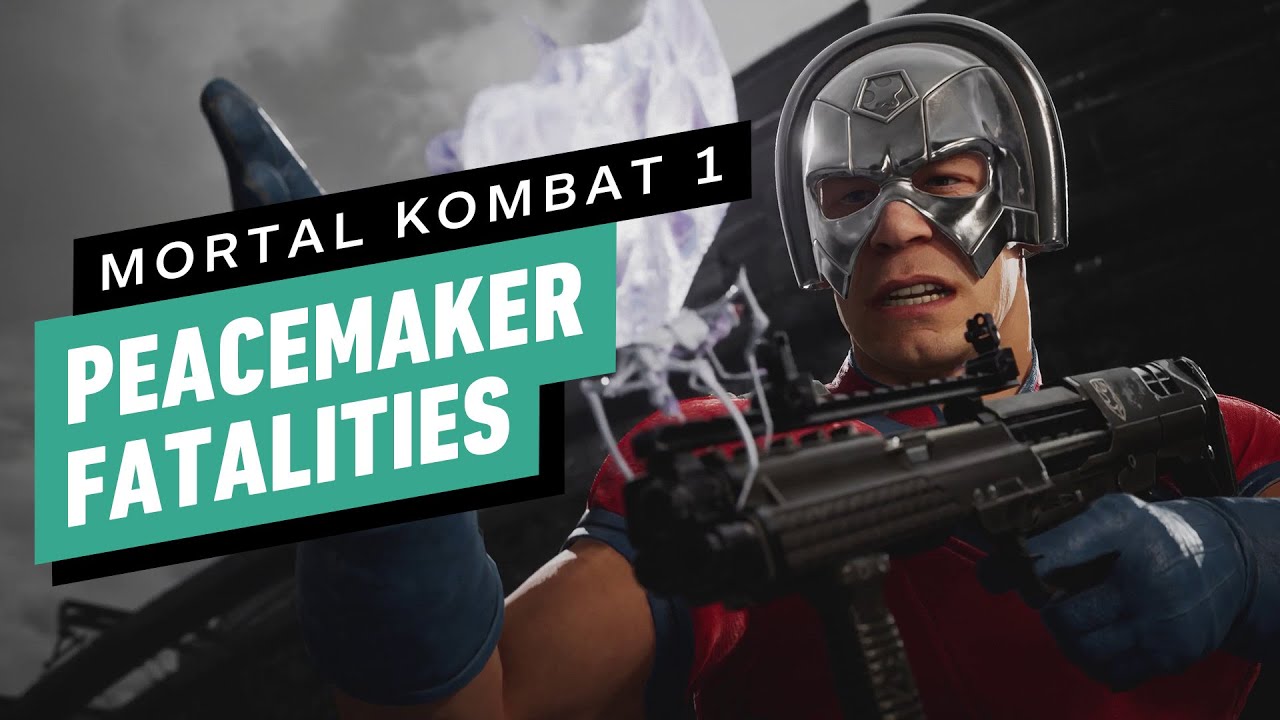 Peacemaker Goes Savage with Fatalities! | Mortal Kombat 1
