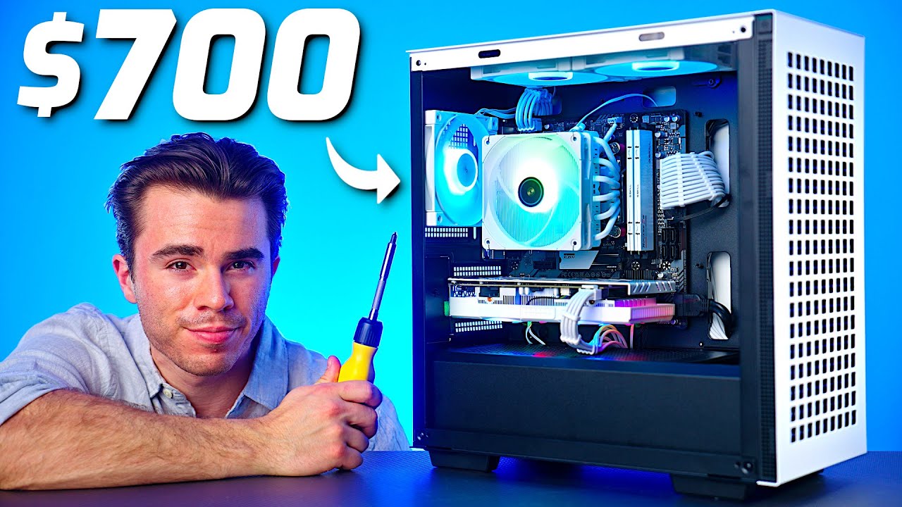 The BEST 👑 $700 Budget Gaming PC ⚡ Build Guide, Gameplay 2024