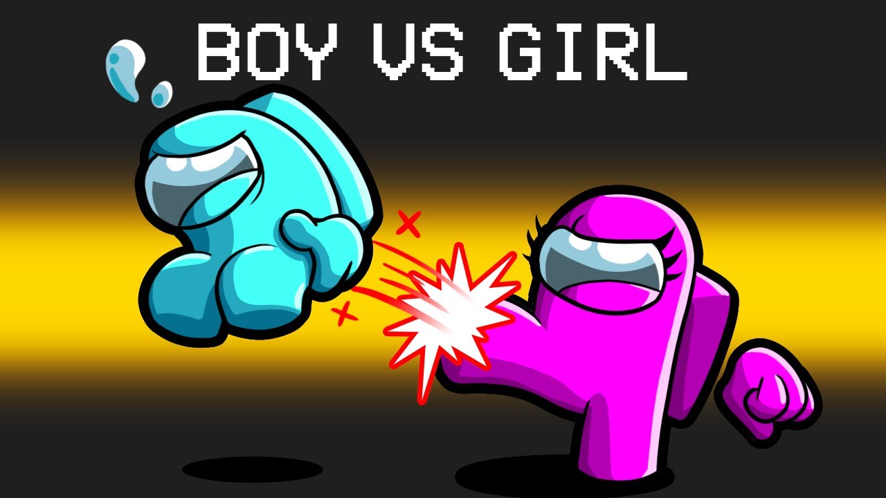 BOYS vs GIRLS in Among Us
