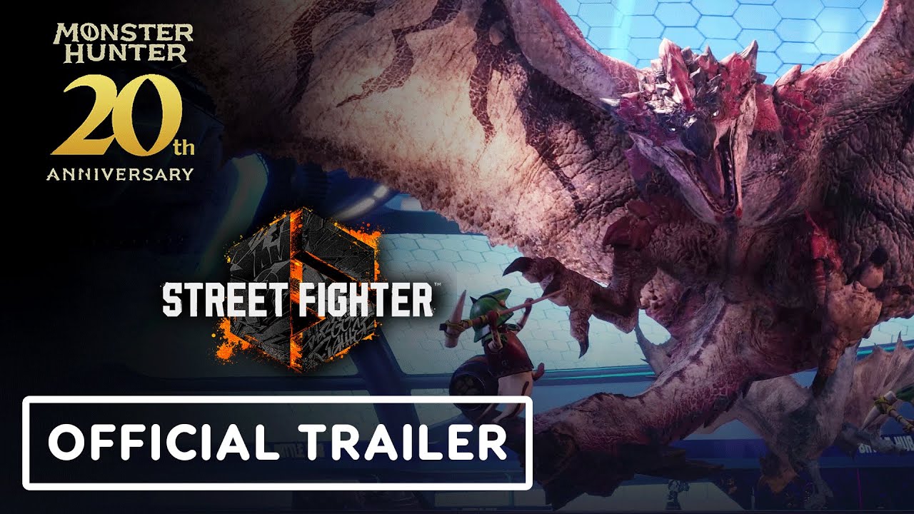 Street Fighter 6 x Monster Hunter 20th Anniversary Trailer
