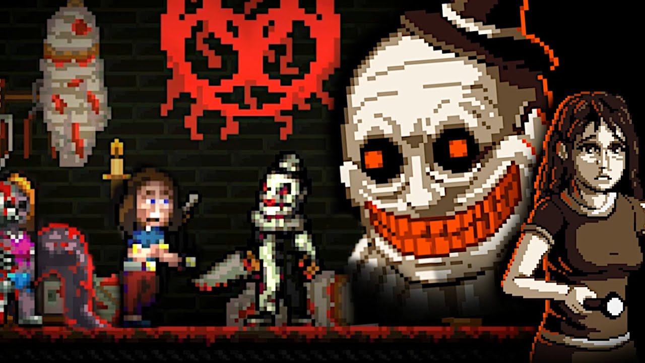 Horror Game Where You Play A Tentacle Clown & His Victims - Terror at Oakheart