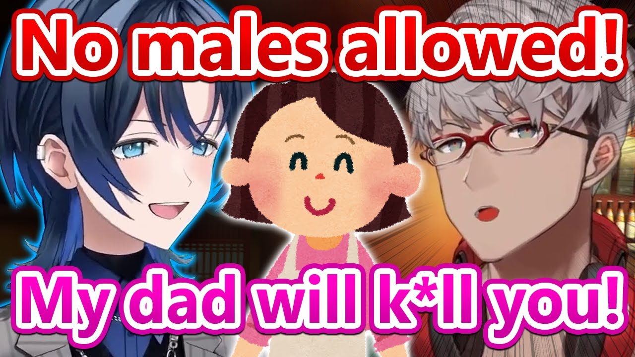Dad Ban on Male Friends | Hololive Clips