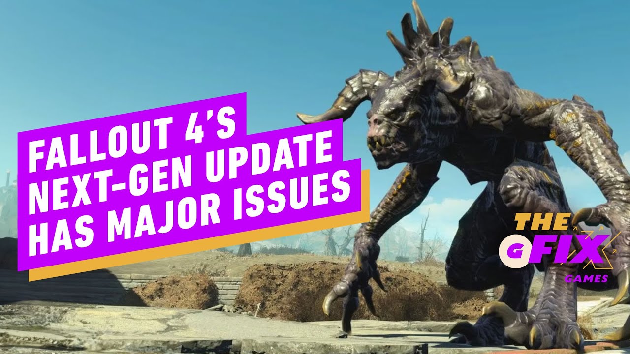 Fallout 4 Next-Gen Update: Bug Fiasco!