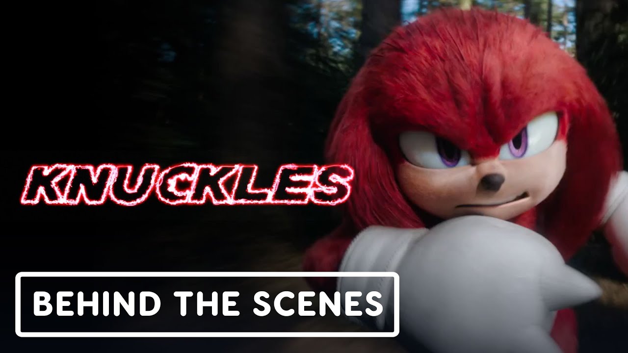 Knuckles - Official Meet the Cast Behind-The-Scenes Clip (2024) Idris Elba, Adam Pally, Ellie Taylor