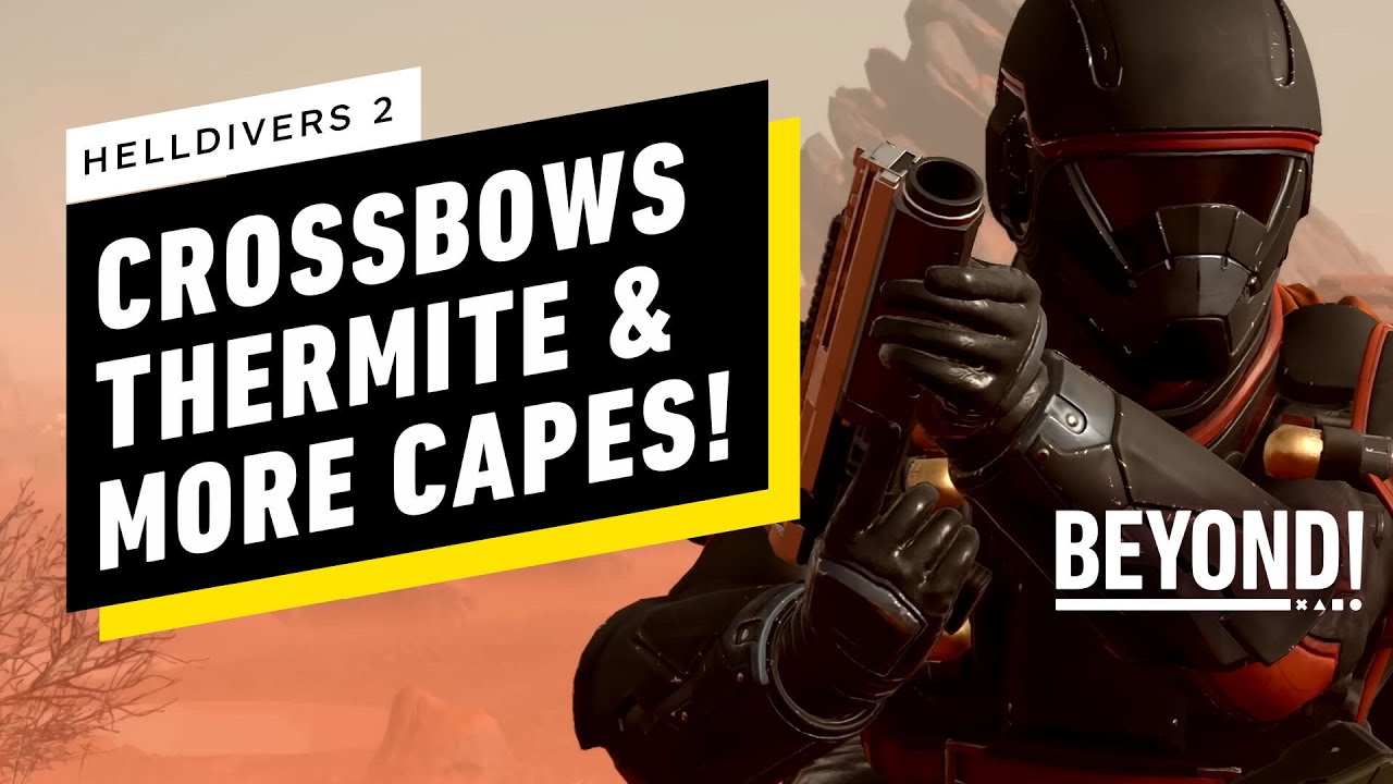 Insane Additions in Helldivers 2: Space Crossbows & Capes