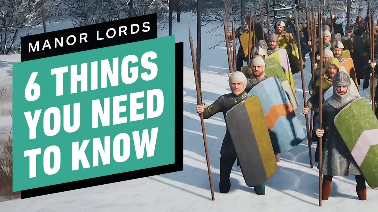 Manor Lords: 6 Things You Need to Know Before Playing