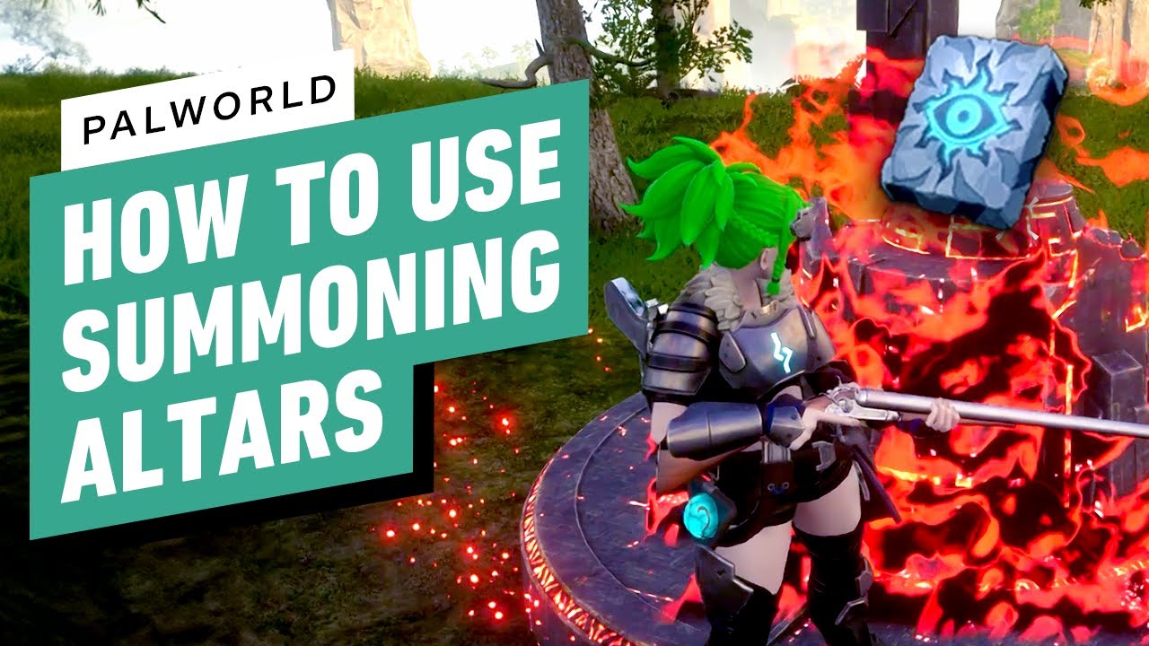 Palworld: How to Use the Summoning Altar