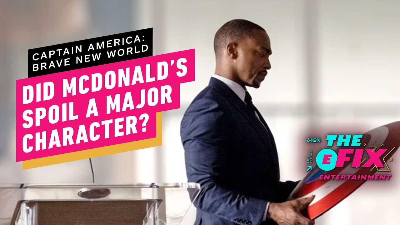 McDonald’s Spoils Captain America 4 Reveal