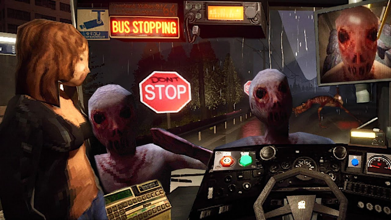 You're A Bus Driver Who Picks Up Monsters & The Dead - Night Bus ALL 5 ENDINGS