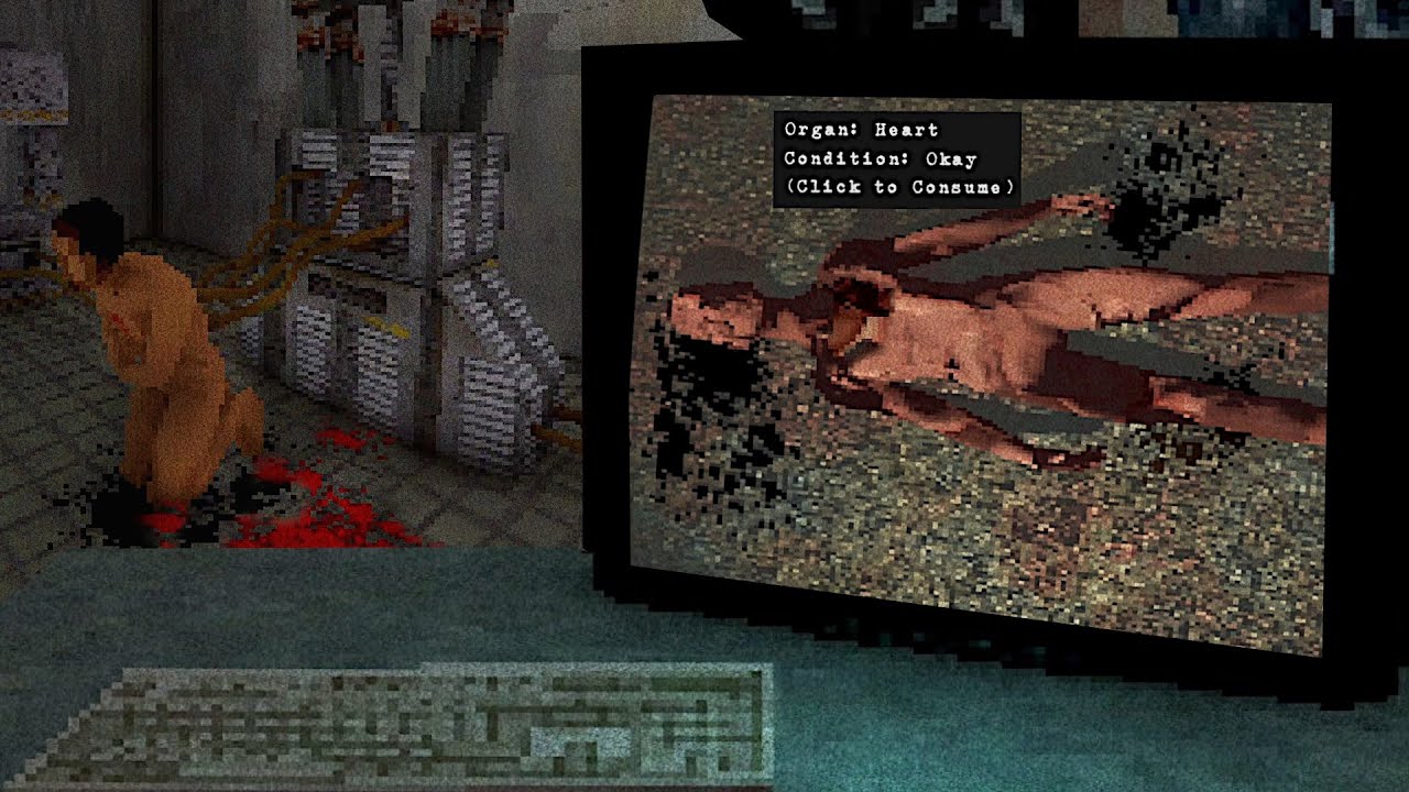 A Horror Game Where You Harvest & Consume Human Organs do not eat bad flesh - CARCASS
