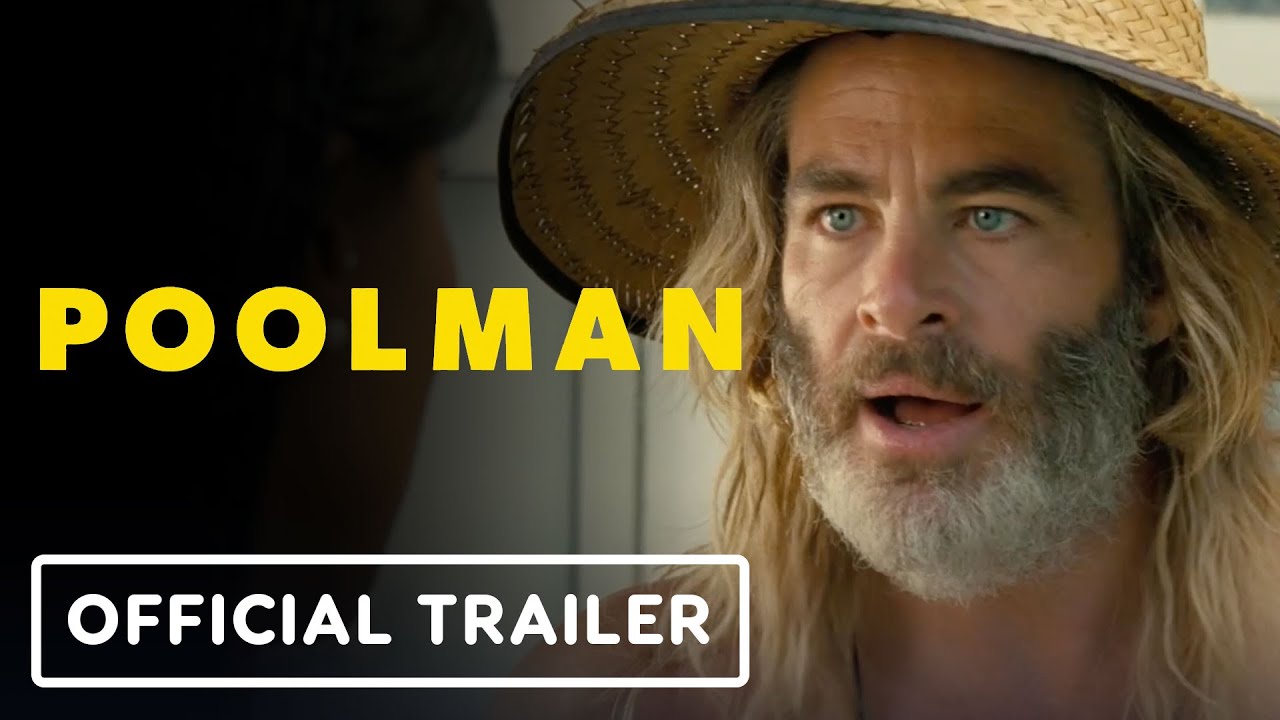 Poolman - Official Trailer (2024) Chris Pine, Danny DeVito, Annette Bening,