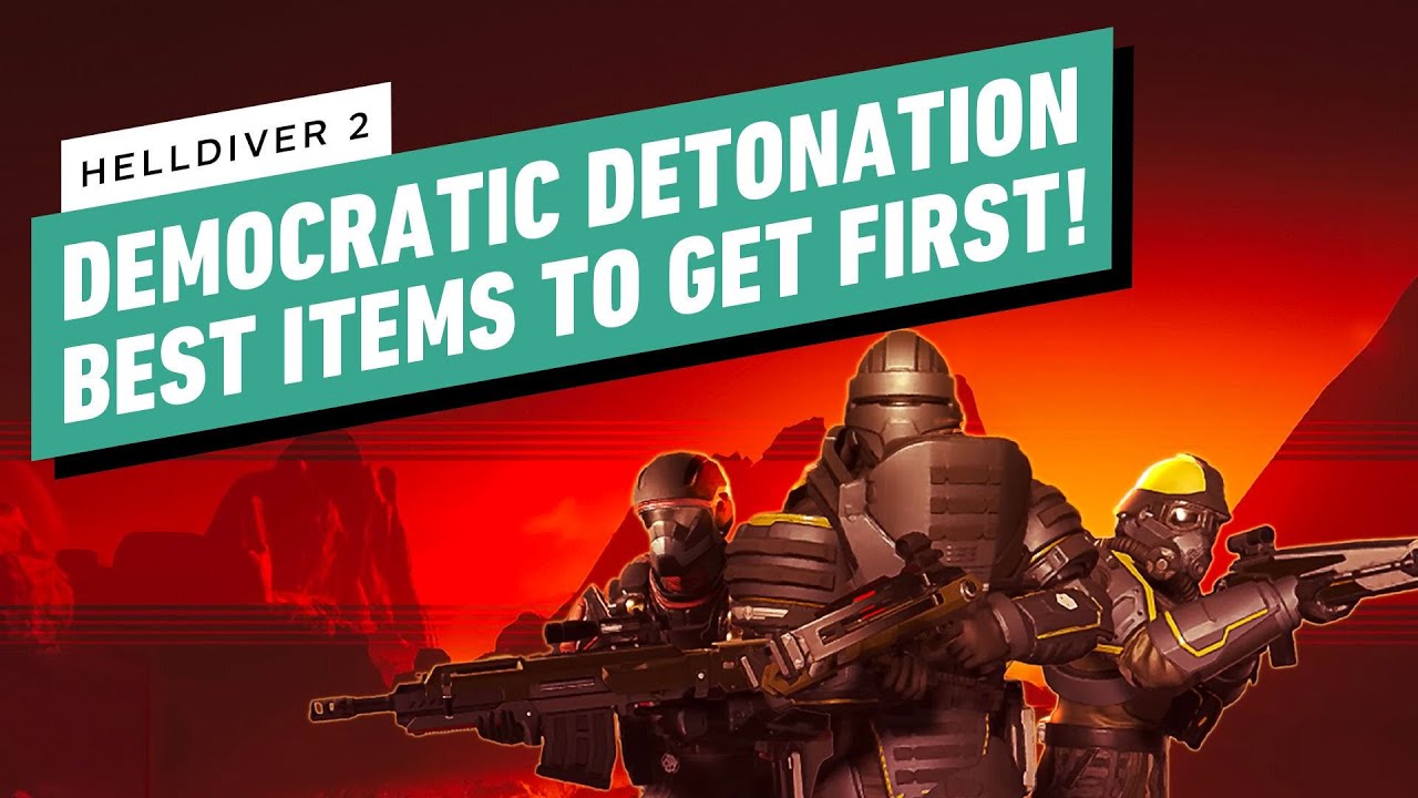 Helldivers 2: The Best Gear in the Democratic Detonation Premium Warbond