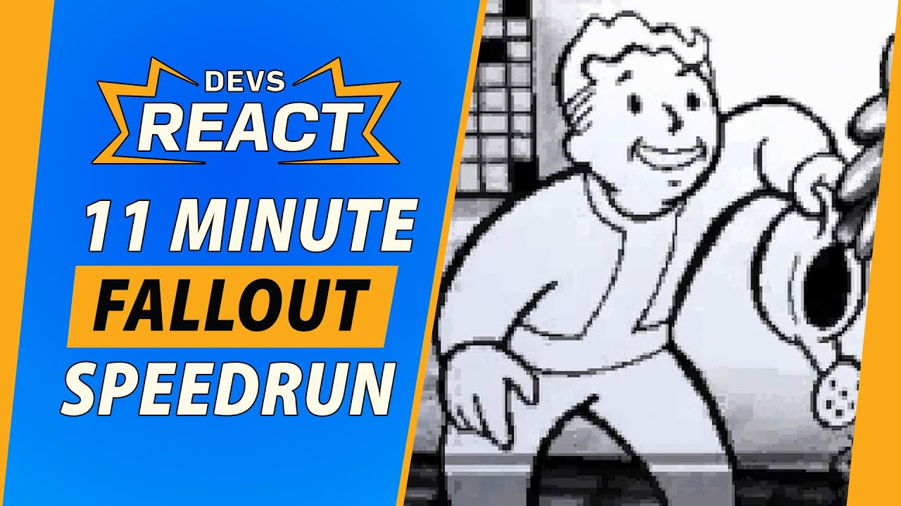 Fallout Devs React to Lightning Fast Speedrun