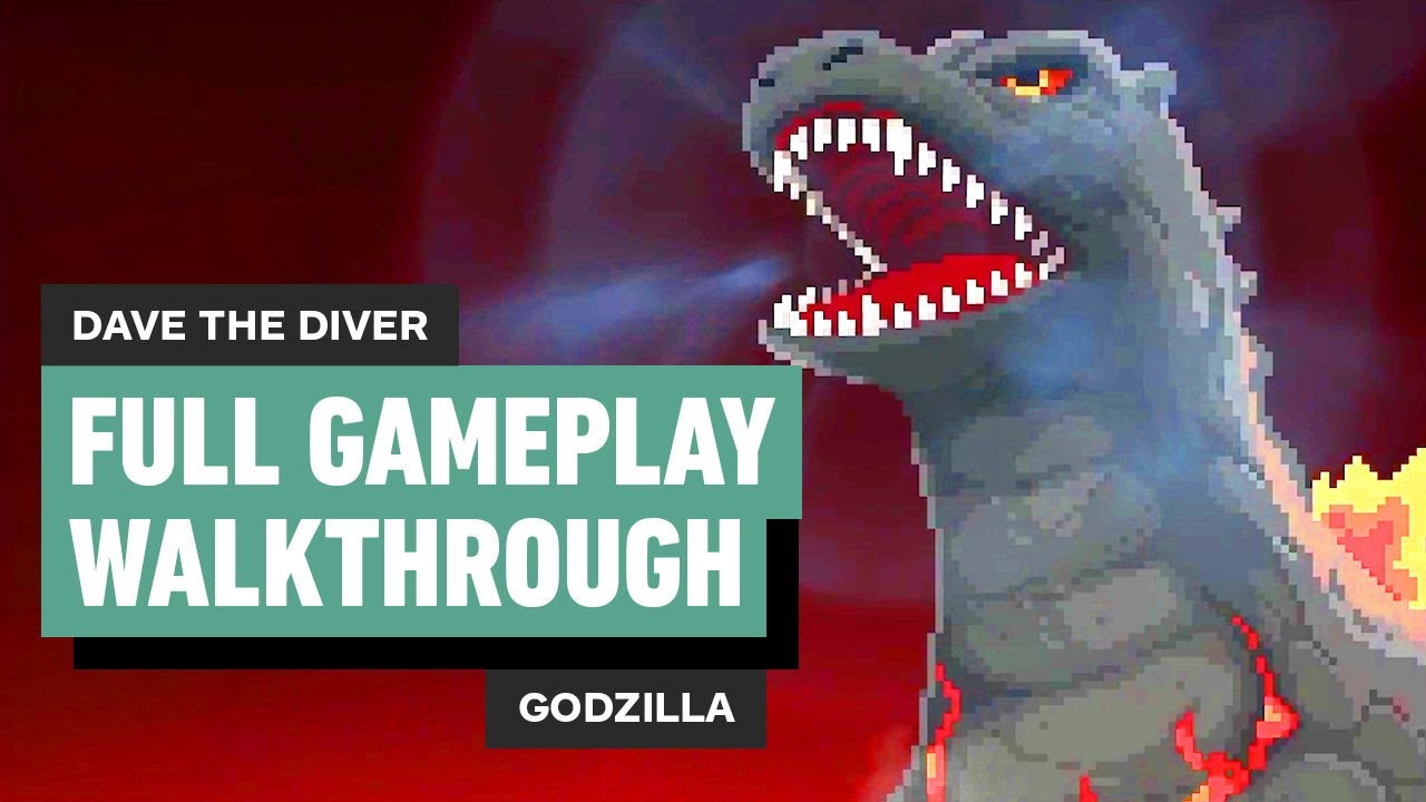 Godzilla vs. Dave the Diver: Full Gameplay Walkthrough