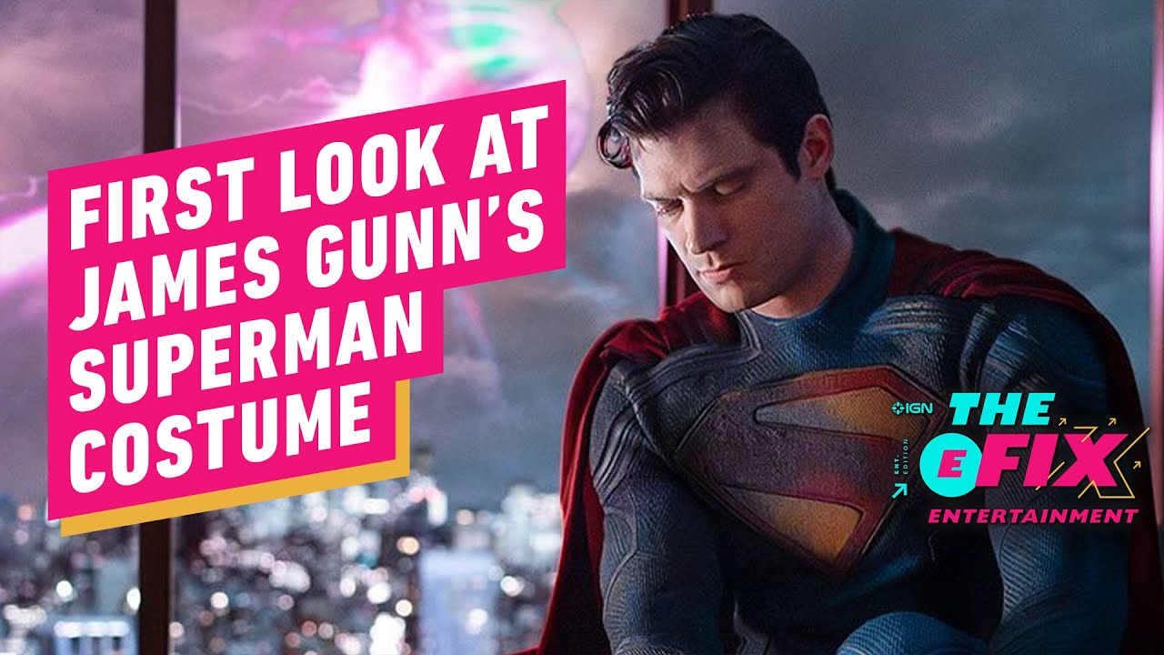 James Gunn Unveils David Corenswet’s Superman Costume