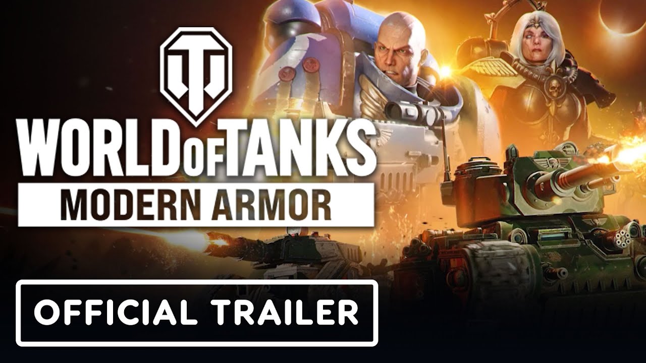 Official Warhammer 40k x World of Tanks Rogal Dorn Tank Trailer
