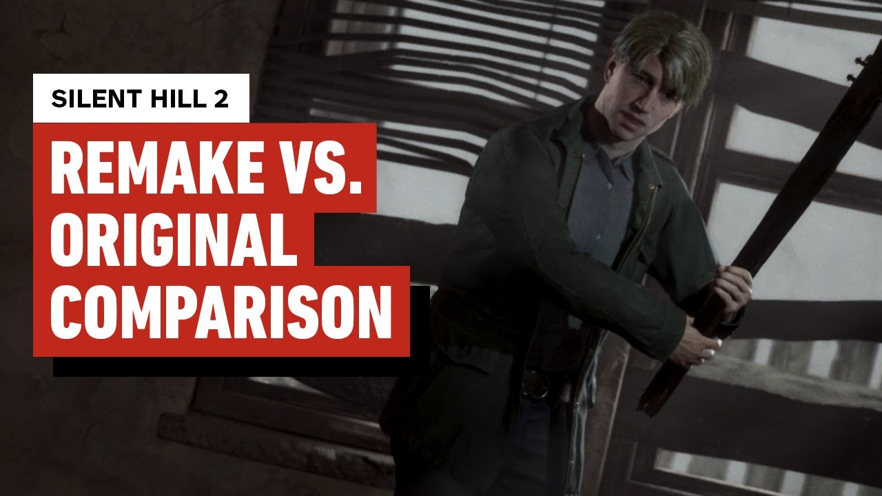Silent Hill 2 Remake vs. Original Graphics Comparison