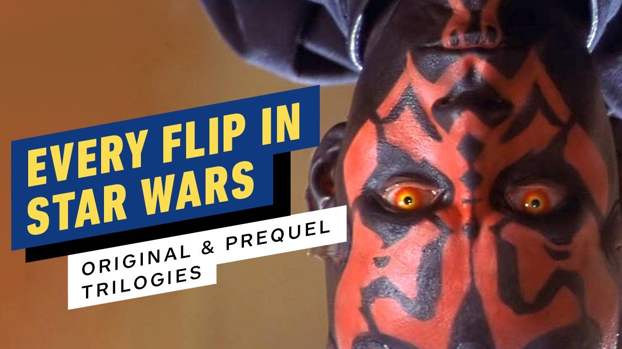 Every Flip in Star Wars (Original & Prequel Trilogy)