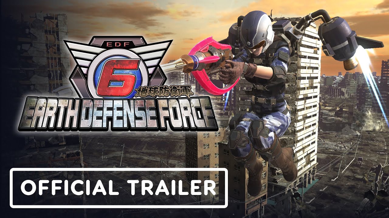 Earth Defense Force 6 - Official Release Date Trailer