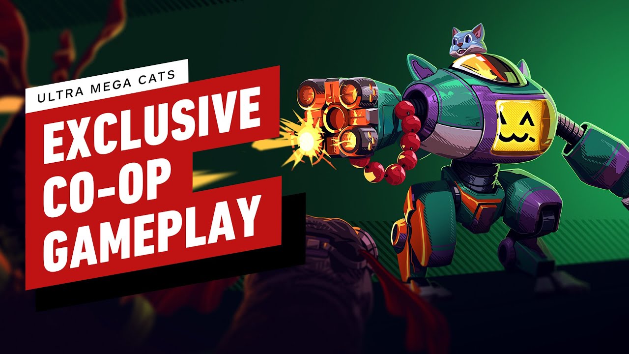 Ultra Mega Cats: 10 Minutes of Co-Op Gameplay