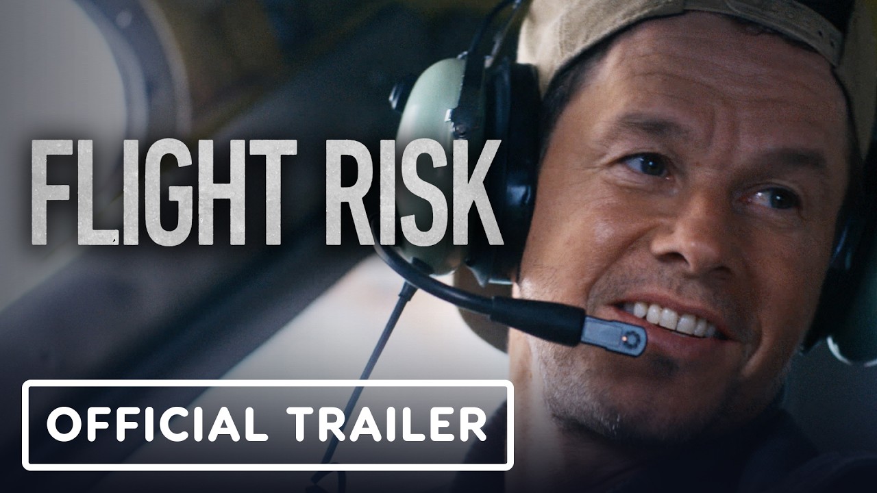 Flight Risk - Official Trailer (2024) Mark Wahlberg, Michelle Dockery, Topher Grace