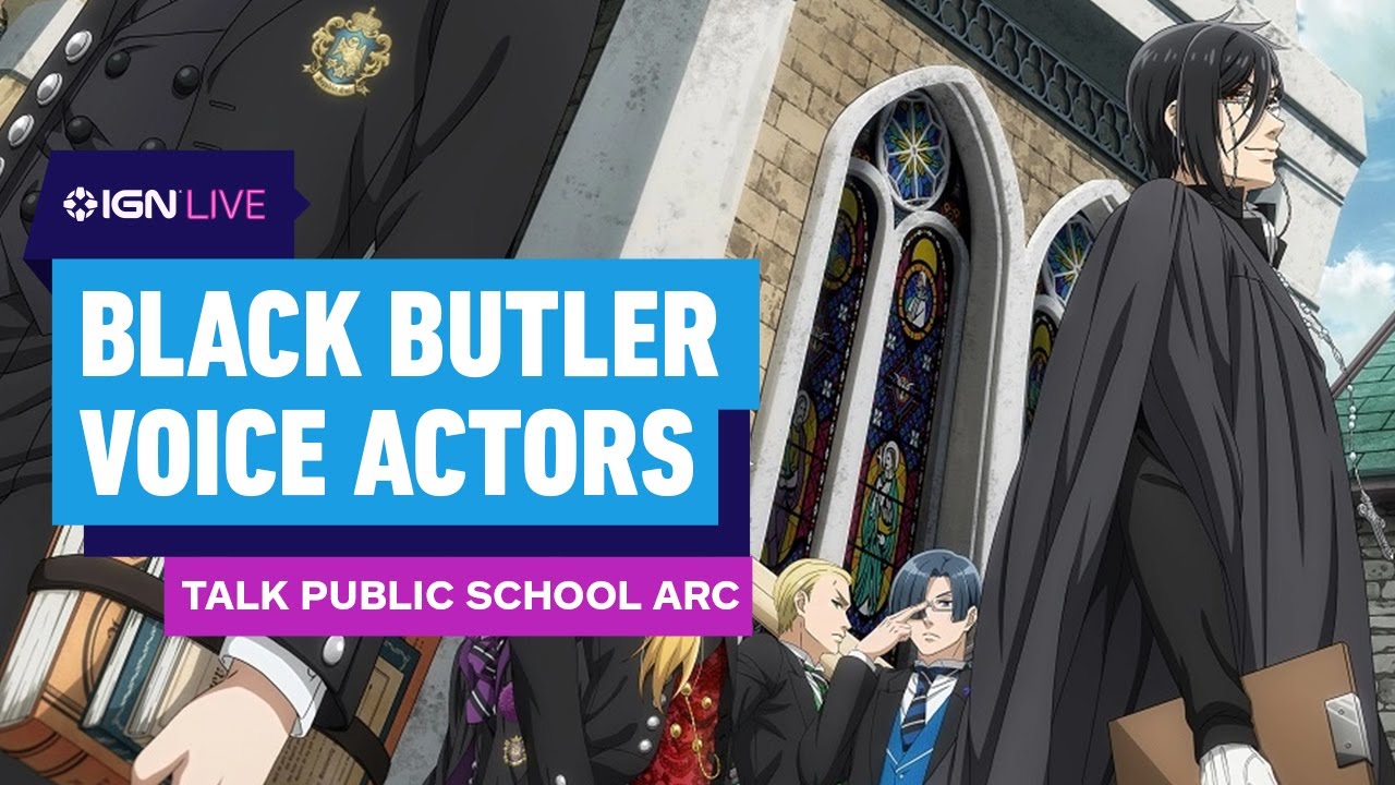 Black Butler English Dub Cast Spills Tea on School Arc