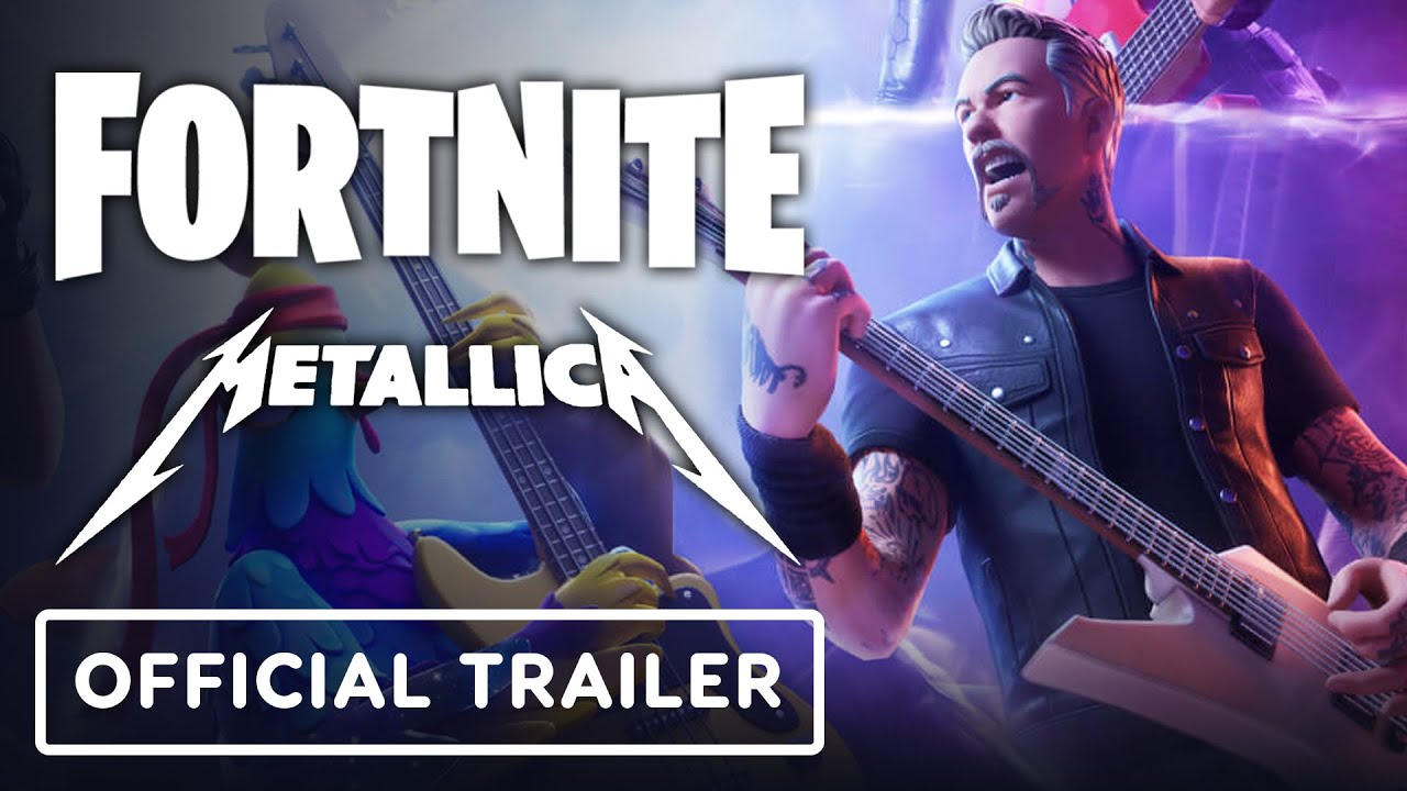 Fortnite x Metallica - Official Collaboration Gameplay Trailer