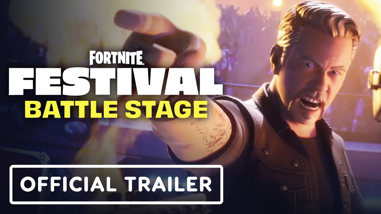 Fortnite Festival - Official Battle Stage Trailer (feat. Metallica)