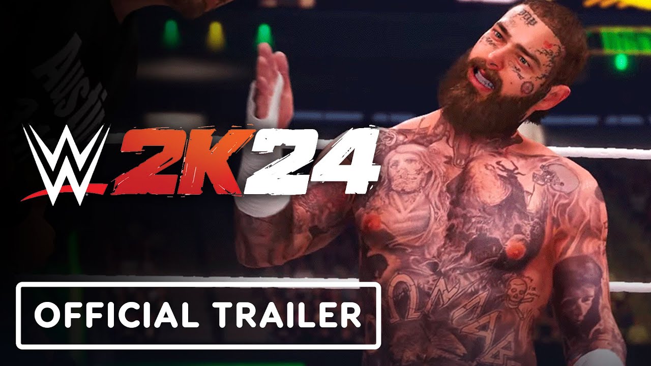 WWE 2K24 - Official DLC 3 Trailer (ft. Post Malone)