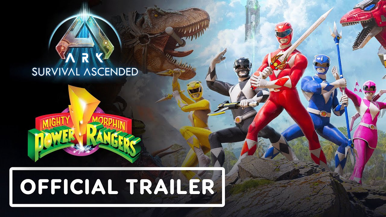Power Rangers in ARK: Survival Ascended Trailer