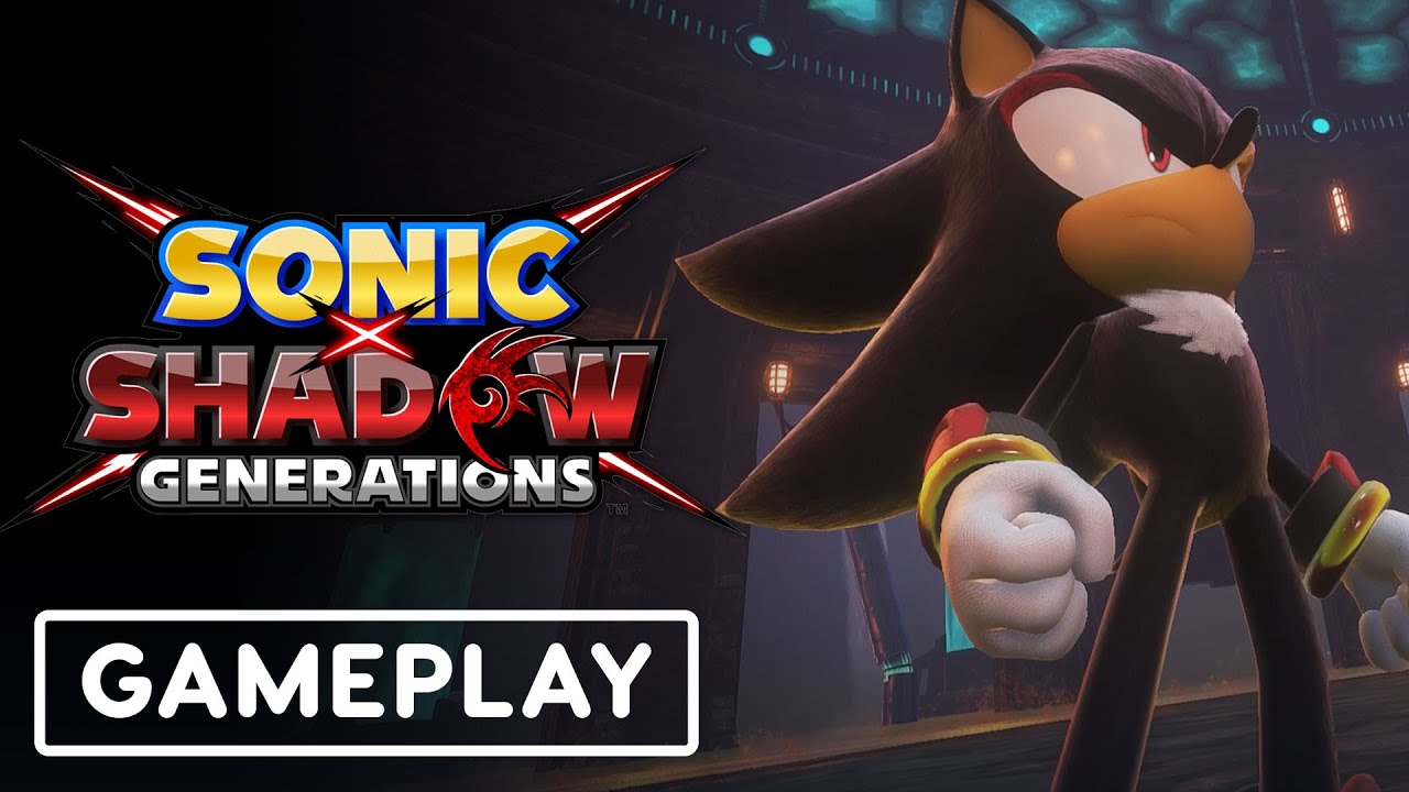 Sonic X Shadow Generations - Official Space Colony Ark & Biolizard Boss Fight Gameplay | IGN Live
